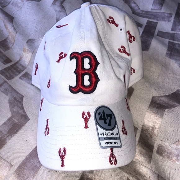 BOSTON LOBSTER ROLL HAT WOMEN’S LOBSTA RED SOX - Picture 3 of 7
